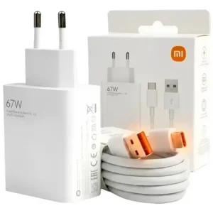 Carregador Celular com cabo Tipo C 67W Xiaomi
